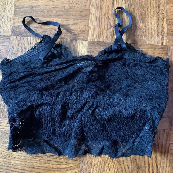 Black Lace Bralette XS - Picture 2 of 4